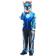 Paw Patrol Mighty Movie Chase Glow in the Dark Child Costume Size 4-6 Years