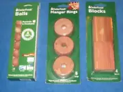 Cedar Fresh Blocks, Balls, Hanger Rings Assortment Value Pack, New!