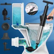 Toilet Plunger, Upgraded High Pressure Toilet Plunger Air Plungers Sink Plung...
