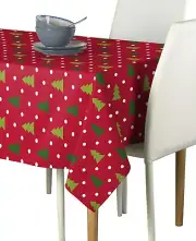 Christmas Trees Red Signature Tablecloth - Assorted Sizes!