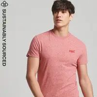 在飛比找Yahoo奇摩購物中心優惠-SUPERDRY 男裝 短袖T恤 VTG LOGO EMB 