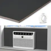 Window Air Conditioner Side Panels,Full Surround AC Foam Panel for Indoor Window