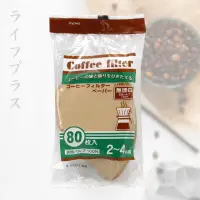 在飛比找momo購物網優惠-Kyowa無漂白咖啡濾紙-2~4杯用(80枚入×6包日本製)
