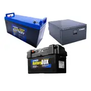 KINGS Stayzcool 30L Drawer Fridge Freezer 12V/24V 4WD SUV UTE + 138AH AGM Deep Cycle Battery + Maxi Box