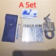 Lock Pick Set Locksmith Supplies Broken Key Auto Extractor Remove Hooks