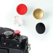 Release Concave Shutter Button Metal Nikon Fuji Canon for Leica Red etc Black