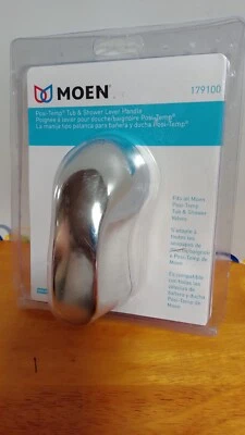 MOEN FAUCET HANDLE POLISHED CHROME 179100 SINGLE LEVER SHOWER TUB