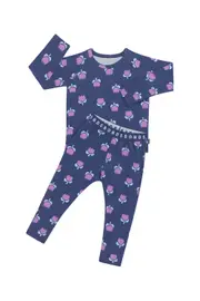 [Bonds] Bonds Kids Cotton Long Sleeve Sleep Set in Terrific Tulip Size: 3 3 Terrific Tulip
