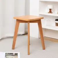在飛比找誠品線上優惠-【AOTTO】現代簡約質感櫸木餐椅-2入(餐椅 椅凳 化妝椅