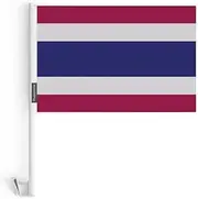 Pixelforma Car Flag of Thailand Polyester 50 Pieces 30 x 45 cm
