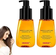 2Pcs ShineStudio Anti-frizz Hair Serum,Anti Frizz Hair Serum,Shine Studio Morocco Silk Bright Hair Care,Anti Frizz Serum for Dry Hair Curly Hair Damaged Hair