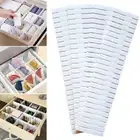 4/12pc Adjustable Drawer Dividers Organiser Socks Storage Organiser Home Kitchen