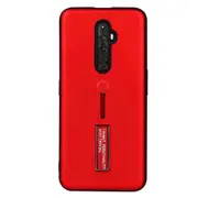 2PC Case for Oppo Reno 2Z Case Flexible Ring Metal Stand Shell Fundas Shock Proof Soft Silicone Case Cover