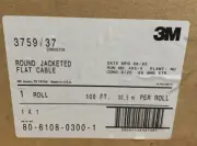 3M 3759/37 ROUND JACKETED FLAT CABLE 37 CONDUCTOR (100FT)