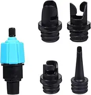 BRIGHTFUFU Pumping Connector for Inflatable Pool Boat 4pcs Air Adapter Set Airtight and Suitable for Inflatables