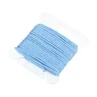 Braided Lift Shade Cord, 0.8mm 5.5 Yards Roman Shades Cord, Sky Blue