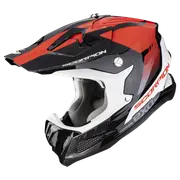 VX-22 Air Attis Black-Red Offroad Helmet