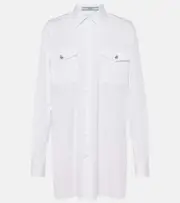 [Prada] Prada Cotton shirt AU 14 white