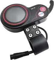 QS-S4 48V-60V Thumb Throttle LCD Display Meter for Zero 8 9 10 8X 10X Electric Scooter 6PIN Display Accessories
