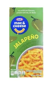 Kraft Jalapeno Macaroni and Cheese Dinner 7.25 oz ( 5 Boxes)