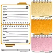3 Pieces Book of Passwords Address Password Book Password Organizer Address B...