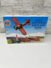 1992 Spec Cast Gulf 1929 Travel Air Model R Airplane Bank 2nd in Series NIB
