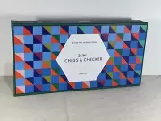 Silver one International Chess And Checkers Set
