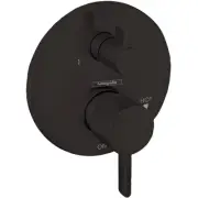 Hansgrohe 04447 Ecostat Pressure Balanced Valve Trim Only - Black