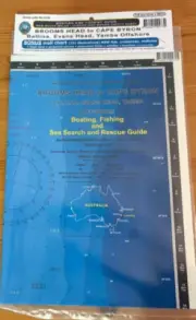 Camtas Maps - Marine Safety Chart - NSW Brooms Head To Cape Byron - MC470F