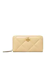 Tory Burch Kira Diamond Quilt Zip Continental Wallet