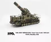 PMA 1/72 German KARL-GERÄT No. 5 Loki Improved Finished Tank Model