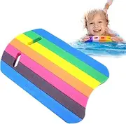 Colorful Swimming Kick Board, U Shape Swimming Float for Kids Adults, Foam Swim Training Board with Double Handle, Non-Slip Pool Float for Beginners, Portable Pool Training Aid