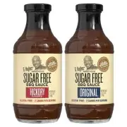 G Hughes Sugar Free BBQ Sauces, Hickory & Original Sugar Free Barbecue Sauces...