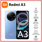 (New&Unlocked) Xiaomi Redmi A3 4GB+128GB BLUE Dual SIM Android Cell Phone