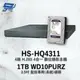 昌運監視器 昇銳 HS-HQ4311 (HS-HU4311) 4路 多合一DVR錄放影機 +WD10PURZ紫標1TB【全壘打★APP下單跨店最高20%點數回饋!!】