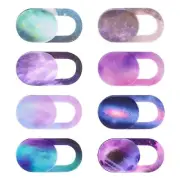 cobee 8PCS Laptop Camera Cover Slide, Starry Sky Ultra Thin Webcam Cover Slide