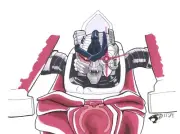 Original Art Beast Wars Transmetal II Dinobot