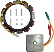 Partman 592829 Alternator Fit for Briggs and Stratton Replacement Models 691065 and 392595 691063,393474,393800,391735,696457,691188 with 794360 Voltage Regulator