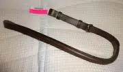 JEREMY & LORD Standing Martingale Attachment - RAISED - Brown - NEW