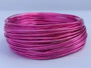 20 Gauge Anodized Aluminum Wire 164 Feet for Jewelry Making Craft Diy（0.8Mm,Pink