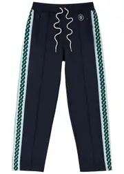 DRÔLE DE Monsieur Le Pantalon Survet Jersey Track Pants - Navy - M M
