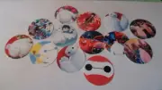 Pre Cut One Inch Bottle Cap Images! BIG HERO 6 Free Ship