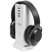 Crest 4-Port USB/Outlet Charging Station + Headphone Stand