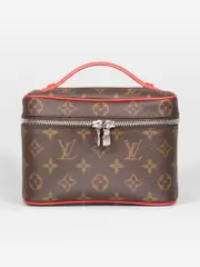 Brown Nice Mini Rouge Vanity Case
