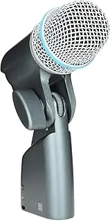 Shure BETA 56A Supercardioid Swivel-Mount Dynamic Microphone with High Output Neodymium Element for Vocal/Instrument Applications