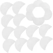FRCOLOR 100Pcs Makeup Tape for Eyeshadow Non Smudging Eye Easy Application Under Eye Stencils for Eyeliner for Quick Makeup and Eyelash Extensions