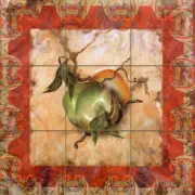 Art Fruit Mural Ceramic Backsplash Bath Decor Tile #25