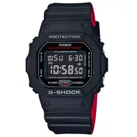 在飛比找蝦皮商城優惠-【CASIO】G-SHOCK 絕對強悍黑與紅系列科技液晶錶(