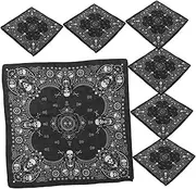 [COLLBATH] Cycling Bandana Skull Bandana 6pcs Halloween Headwrap Stylish Headscarf for Outdoor Activities