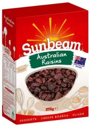 Sunbeam Foods Seeded Raisins 375g x 1
